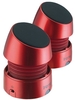 iHome IHM79RE Rechargeable Mini Speakers Red