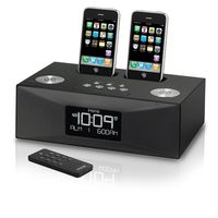 iHome IP88BRE Dual Dock Clock Radio and Audio System