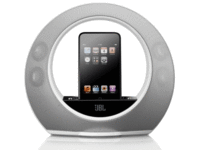 JBL Radial Micro 5V USB Charging iPod Dock (White)