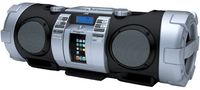 JVC RV-NB50B CD Portable Boomblaster with Integrated iPod Dock and Twin Subwoofer