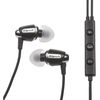 Klipsch Image S4i In-Ear Headset with Mic and 3-Button Remote Earphones Black