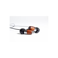 Thinksound MS01 8mm High Definition Wooden Headphone - Gunmetal/Chocolate