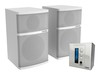 Vision Techconnect SP-1600 2-Way Wall Loudspeakers (Pair) and TC2-AMP2 Amplifier Bundle