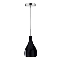 Dar Soho Ceiling Pendant Light - Black