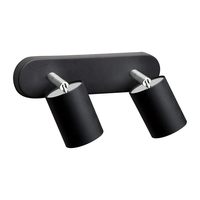 Edit Eye 2 Light Spotlight Plate - Black