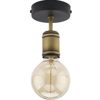 Edit Retro Flush Ceiling Light - Black