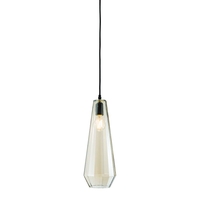 Endon Gibson Ceiling Pendant Light - Black