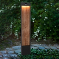 Lucide Jellum LED Outdoor Post Light with PIR Sensor - Anthracite