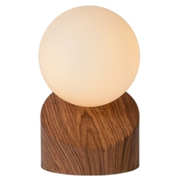 Lucide Len Touch Table Lamp - Dark Natural