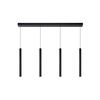 Lucide Lorenz 4 Light LED Bar Ceiling Pendant - Black