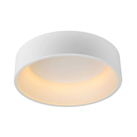 Lucide Talowe 45 Halo LED Flush Ceiling Light - White