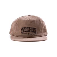 Afends Silt Bad Times Corduroy Snapback - ONESIZE
