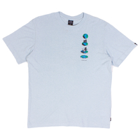 Afends Wash Flat Earth T-Shirt - X-Large