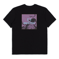 Brixton Black Alpha Square Art T-Shirt