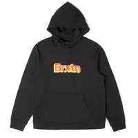Brixton Black Gate Hoodie