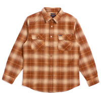 Brixton Copper Bowery Flannel Shirt