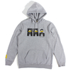 Brixton Heather Grey Strummer "Know Your Rights" Hoodie