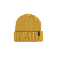 Brixton Mustard Grey Heist Beanie - ONESIZE