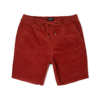 Brixton Washed Brick Madrid II Cord Shorts - X-Large