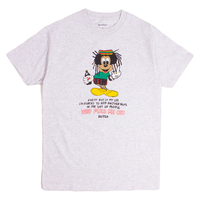 Butter Goods Ash Grey Everyday T-Shirt - Large