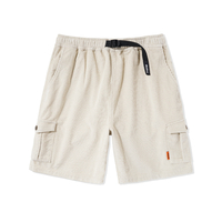 Butter Goods Bone Corduroy Cargo Shorts - 32"