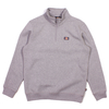 Dickies Grey Melange Oakport Quarter Zip Sweatshirt - Medium