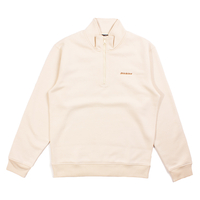 Dickies Light Taupe Waggaman Quarter Zip Sweatshirt - X-Large
