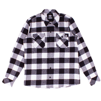Dickies White Sacramento Flannel Shirt - X-Small