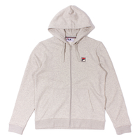 Fila Light Grey Marl Melvin Hoodie - X-Large