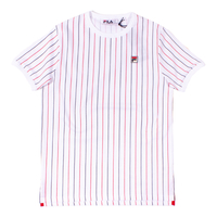 Fila White Mica Striped T-Shirt