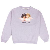 Fiorucci Heather Grey Vintage Angels Sweatshirt - Medium