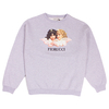 Fiorucci Heather Grey Vintage Angels Sweatshirt - X-Large