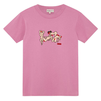 Fiorucci Pink Free Love T-Shirt - Small