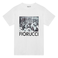 Fiorucci White Club T-Shirt - X-Large