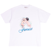 Fiorucci White Kissing Cherubs Oversized T-Shirt