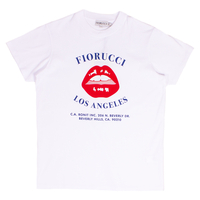 Fiorucci White Lips Oversized T-Shirt