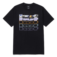 HUF Black Fractal T-Shirt