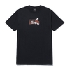 HUF Black Midnight Munchies T-Shirt - Medium