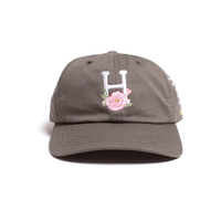 HUF Dusty Olive Central Park CV 6 Panel Hat - ONESIZE