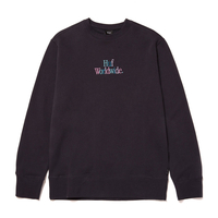 HUF French Navy Woz Crewneck Sweatshirt - Small