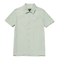 HUF Harbour Grey Gas Station Shirt