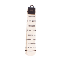 HUF Off White Fuck It Socks - ONESIZE