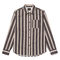 HUF Stone Fuck It Stripe Shirt - Medium
