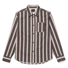 HUF Stone Fuck It Stripe Shirt - XX-Large