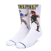HUF White Chun-Li & Cammy Socks - ONESIZE