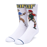 HUF White Chun-Li & Cammy Socks
