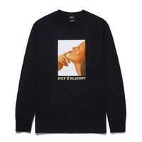 HUF x Playboy Black Lust For Life L/S T-Shirt - X-Large