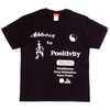 Jungles Jungles Black Addicted To Positivity T-Shirt - X-Large