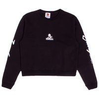 Jungles Jungles Black Triple Logo Sweatshirt - X-Large