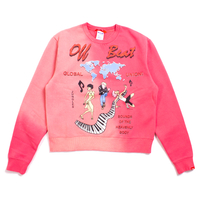 Jungles Jungles Sprayed Dyed Global Union Fleece Sweatshirt - X-Large